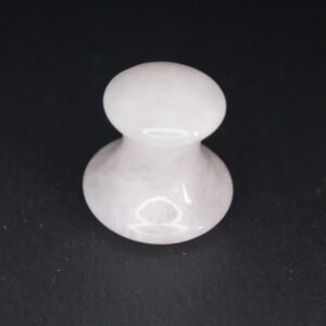 Gua Sha champignon en Quartz Rose