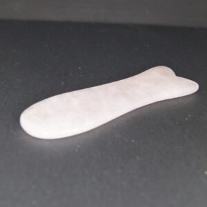 Gua Sha forme poisson en Quartz Rose