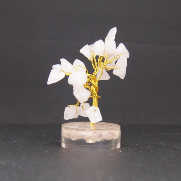 Arbre de vie en Quartz Rose