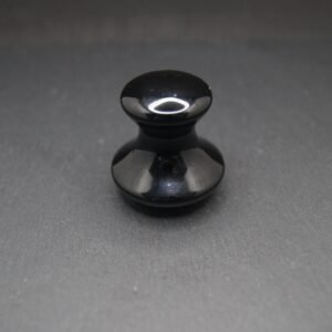 Gua Sha champignon en Obsidienne