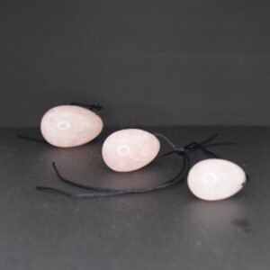 Œufs de Yoni en Quartz Rose