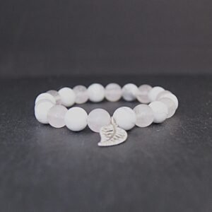 Bracelet "Calme et Feuille"